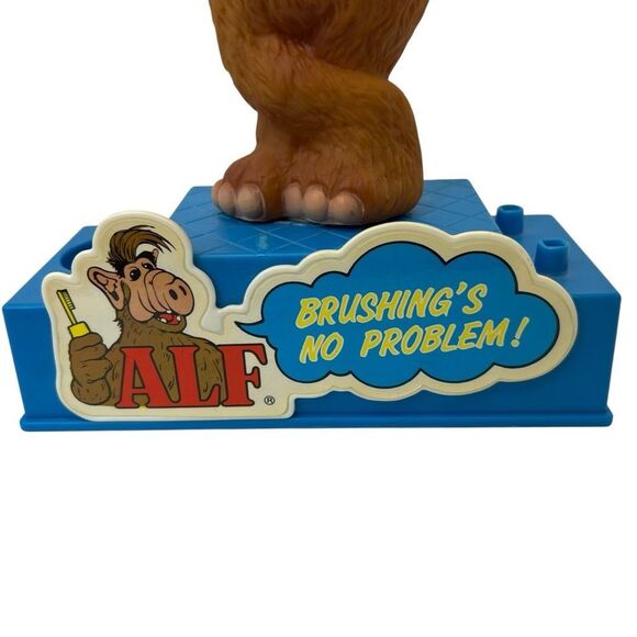 1987 Alien Productions ALF Toothbrush Holder Stand NO BRUSH INCLUDED - Picture 10 of 14